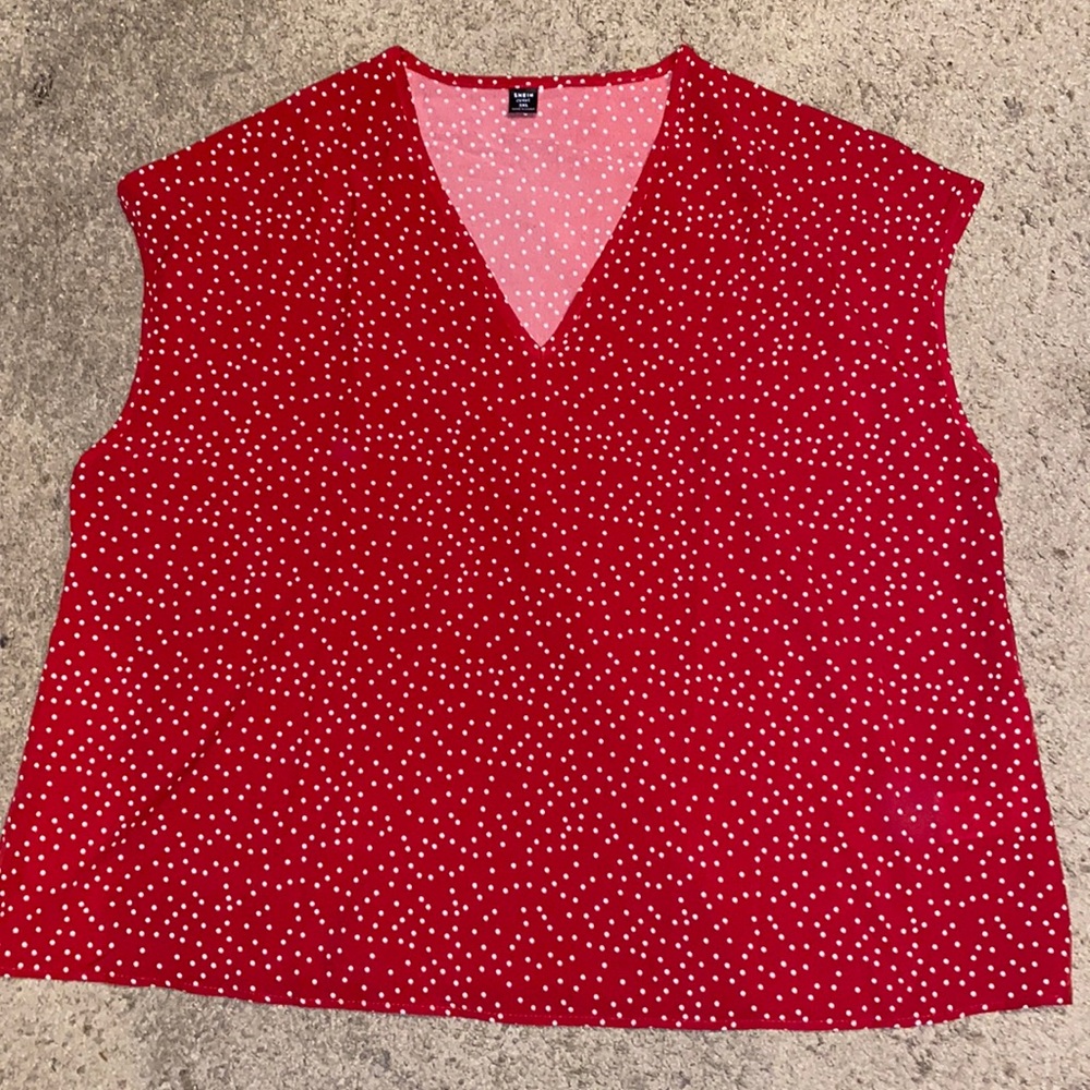 SHEIN Polka Dot Blouse